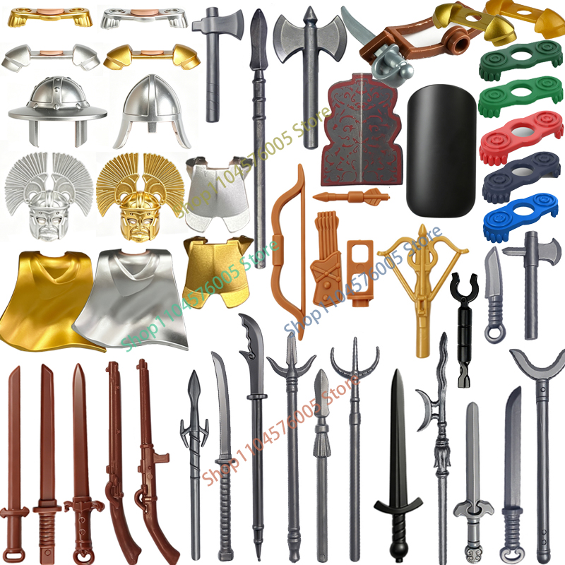 MOC Medieval Weapons Accessori - Lego Minifigure Holder 评论和价格