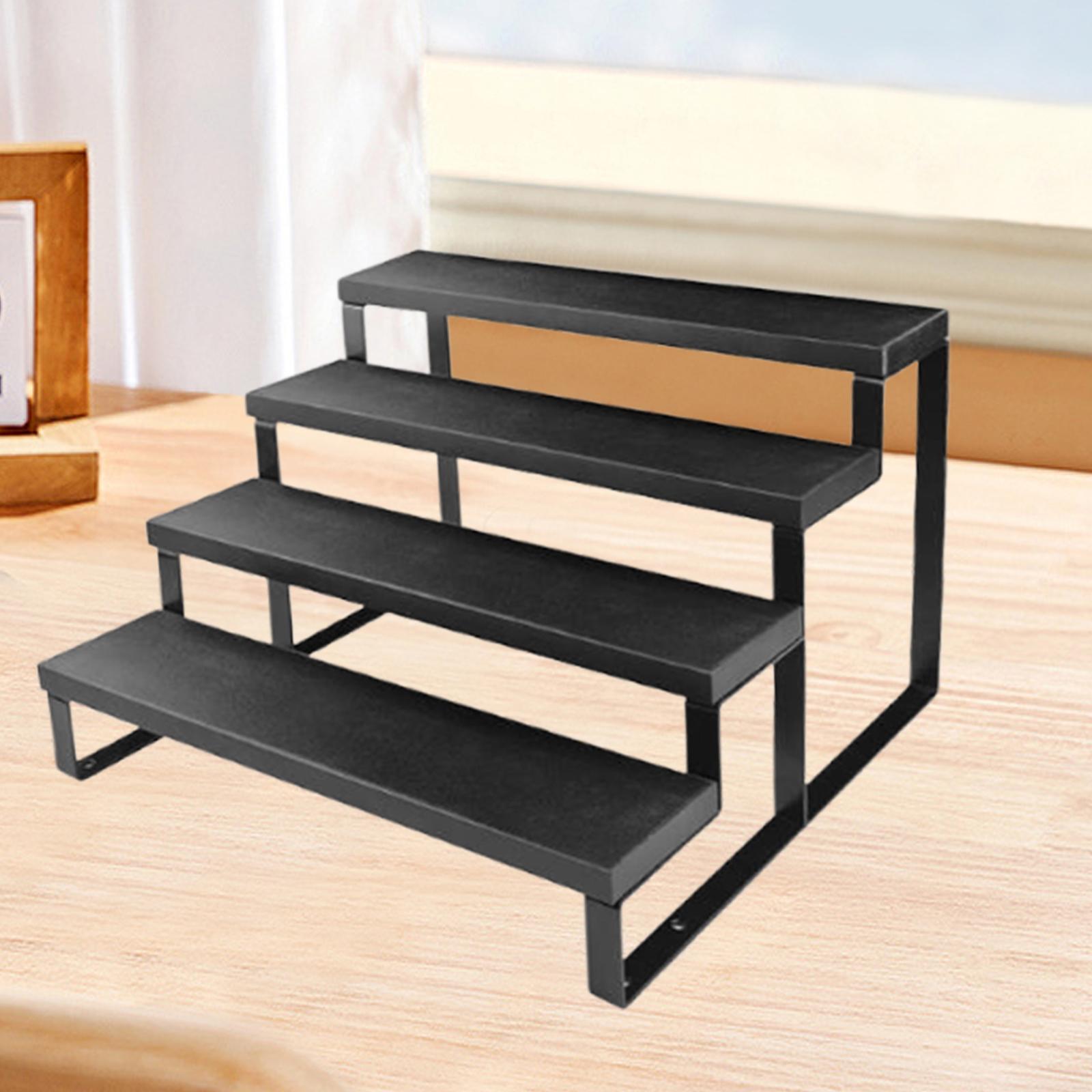 4 Tier Riser Display Stand Iro - Display Risers Set 评论和价格