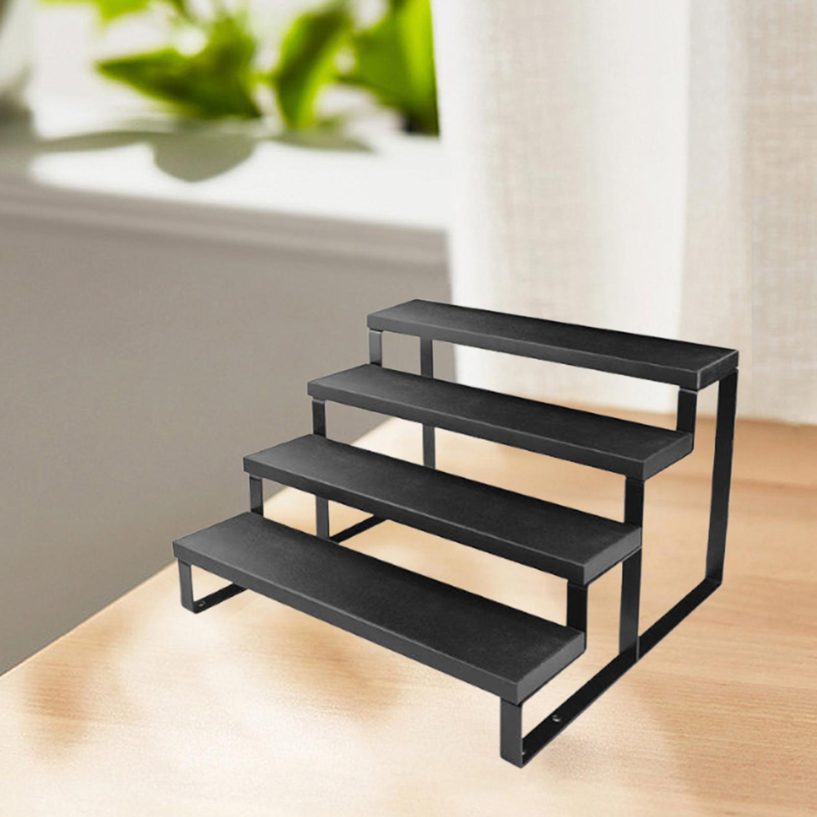 4 Tier Riser Display Stand Iro - Display Risers Set 评论和价格