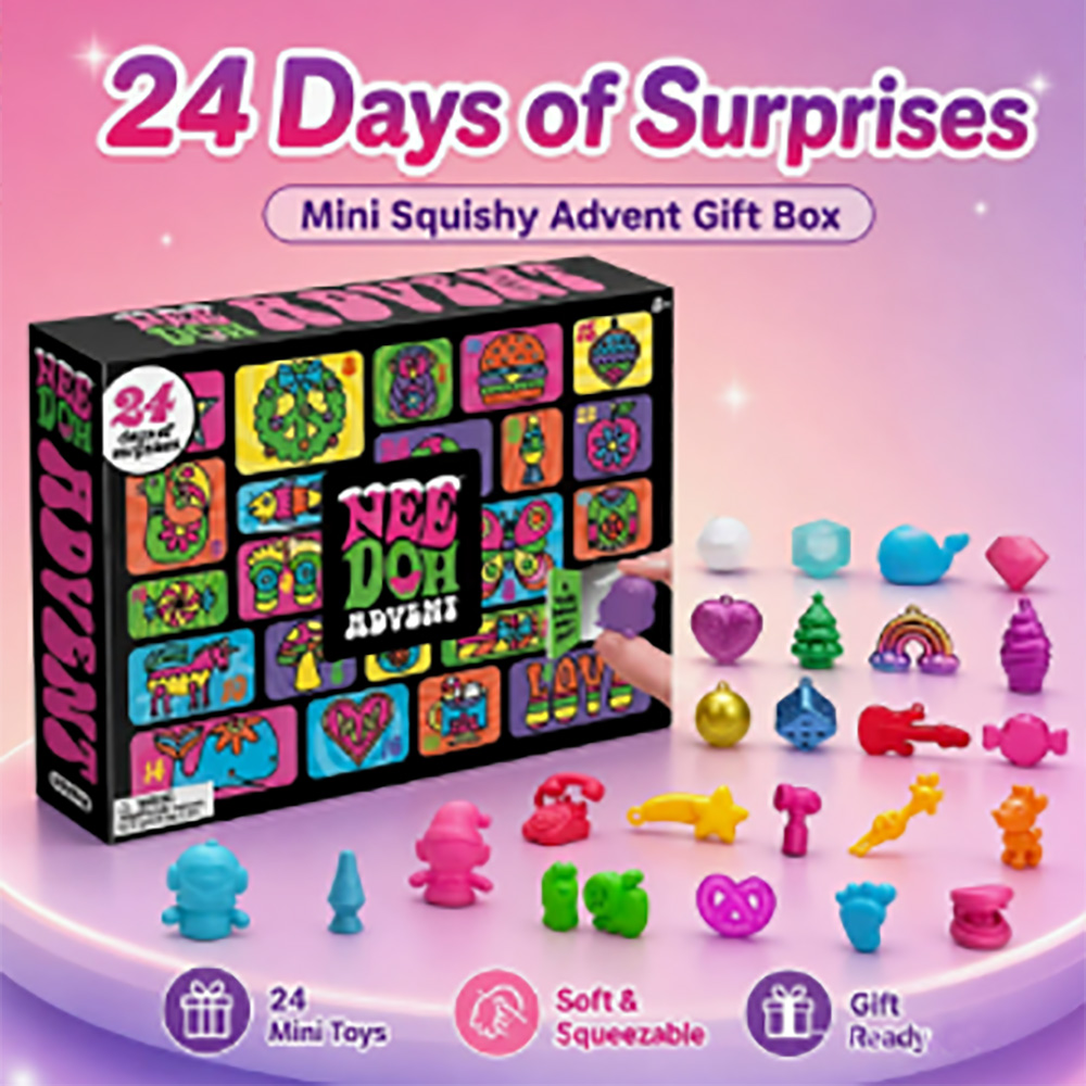 Needoh Advent Calendar 24 Days - Mystery Box Blind Bag 评论和价格