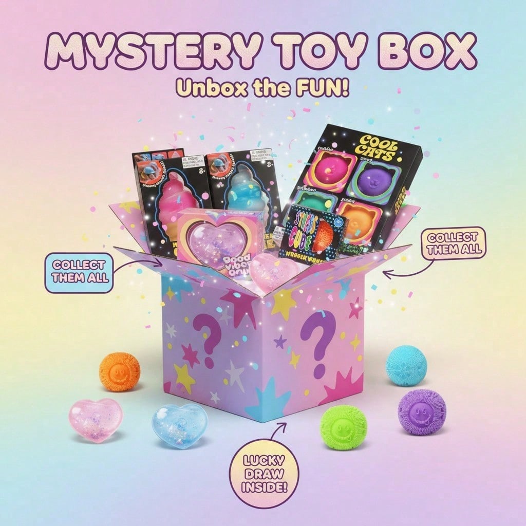 Sensory Squishy Blind Box Seri - Mystery Box Blind Bag 评论和价格
