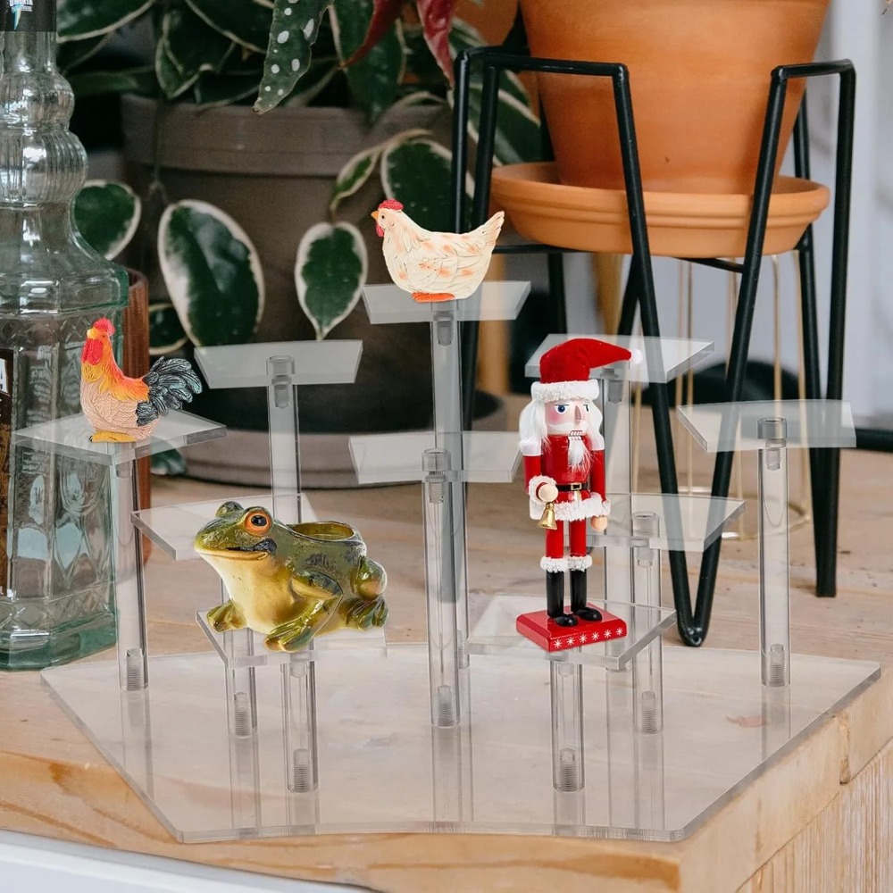 8/10 Tier Acrylic Display Rise - Action Figure Stand 评论和价格