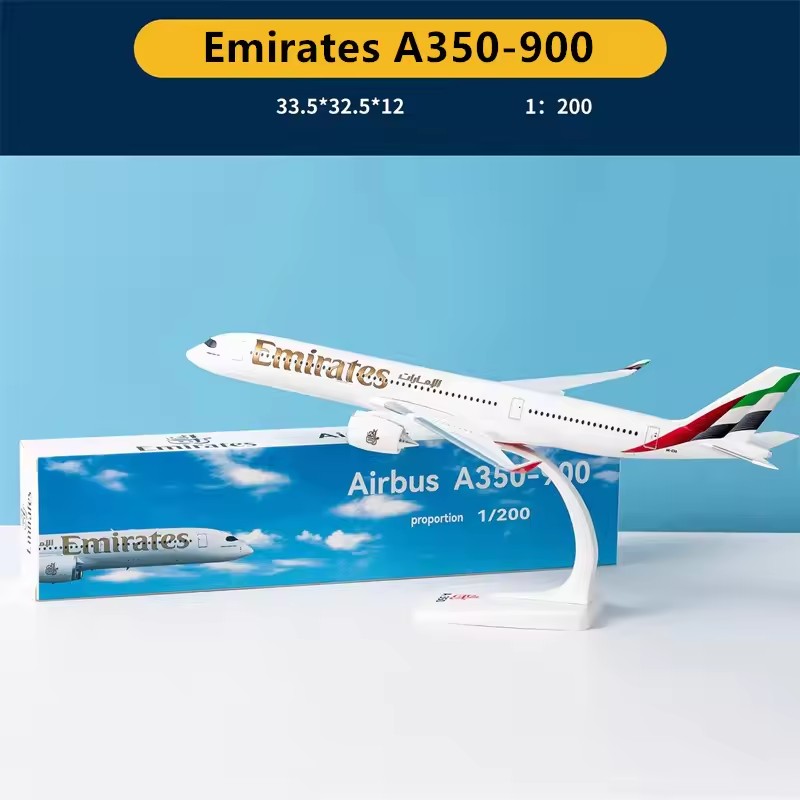 New 1/200 Scale A350-900 UAE E - Model Airplane Plastic 评论和价格