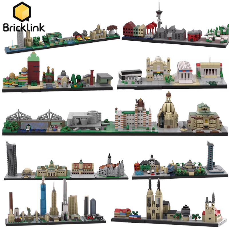 Bricklink MOC City Skyline Arc - Lego Set Creator 评论和价格
