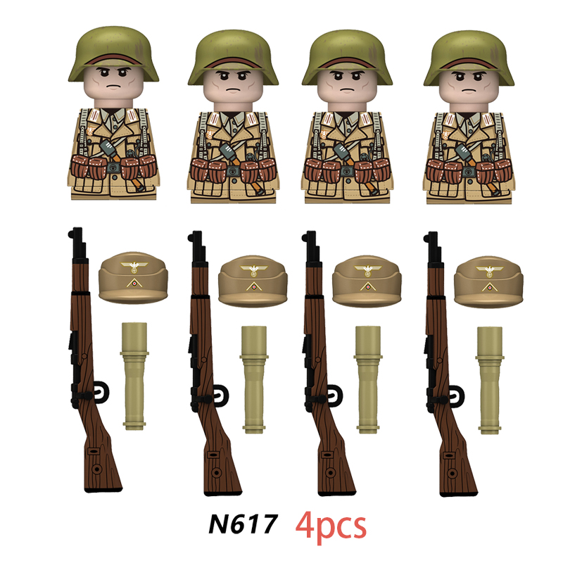 HOT Military Figures Building  - Lego Minifigure Holder 评论和价格