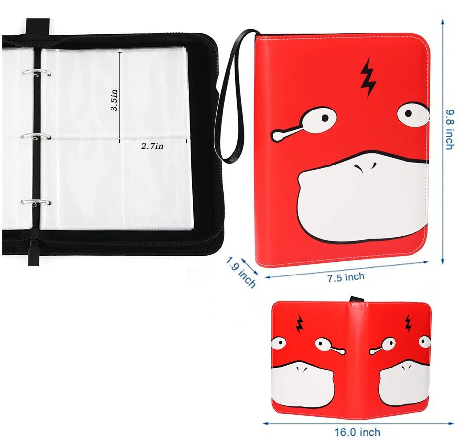 *New 400Pcs Card Album Binder  - Pokemon Binder Card 评论和价格