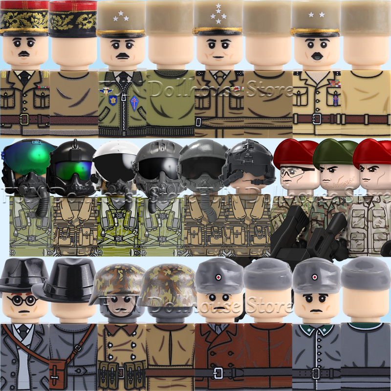 Modern Military US Soldier Act - Lego Minifigure Holder 评论和价格