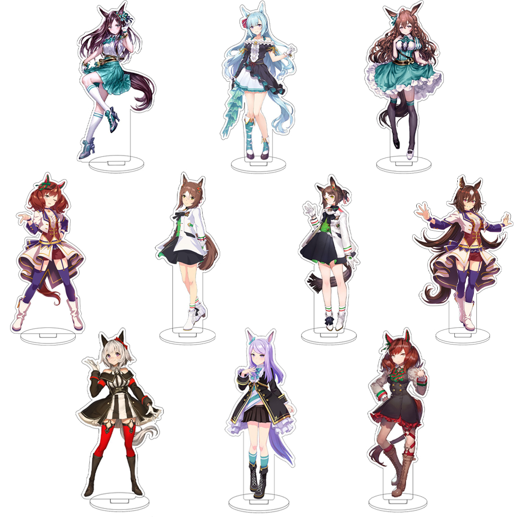 16CM Anime Game Pretty Derby G - Figma Stand Set 评论和价格