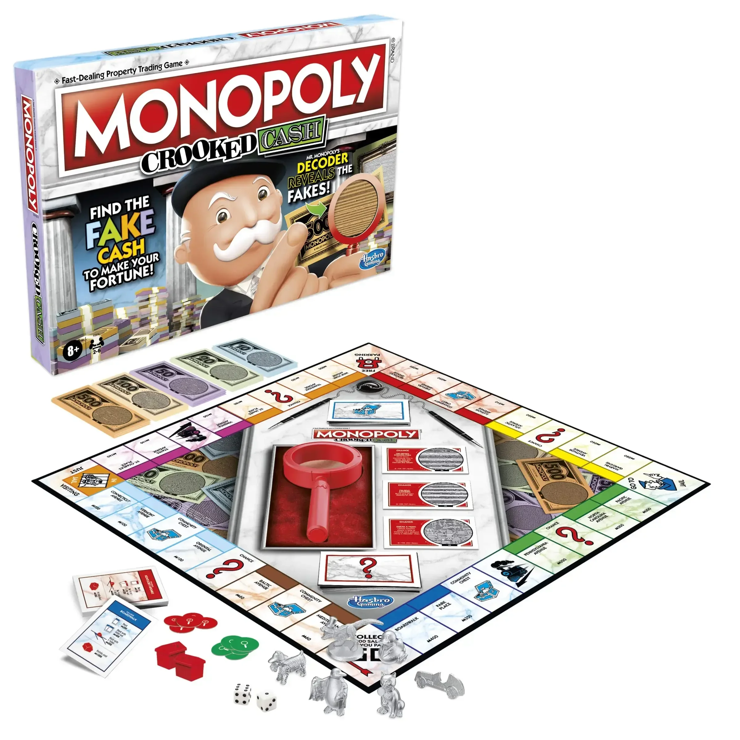 Hasbro Monopoly Crooked Cash B - Hasbro Game Monopoly 评论和价格
