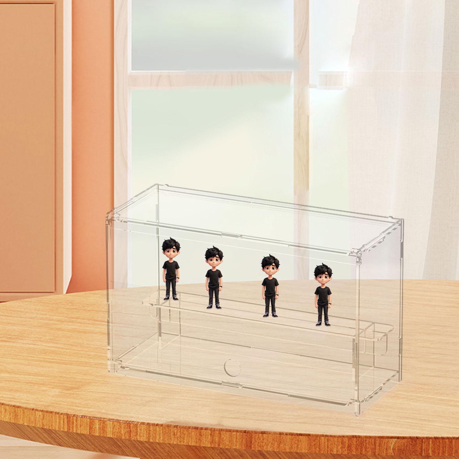 Clear Display Case Model Displ - Action Figure Stand 评论和价格